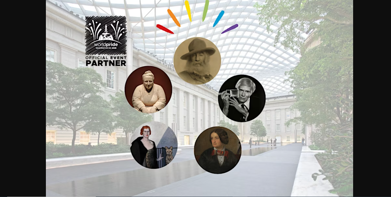 Queer Icons & Trailblazers: An Art Tour for WorldPride DC 2025